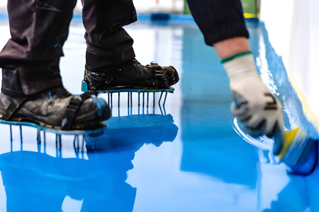 self leveling epoxy flooring