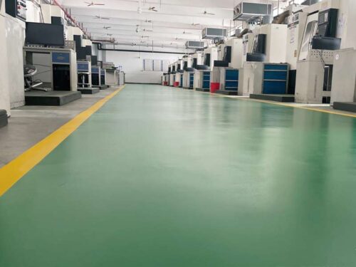 Industrial flooring solutions in Pakistan for factories, warehouses, and heavy-duty environments